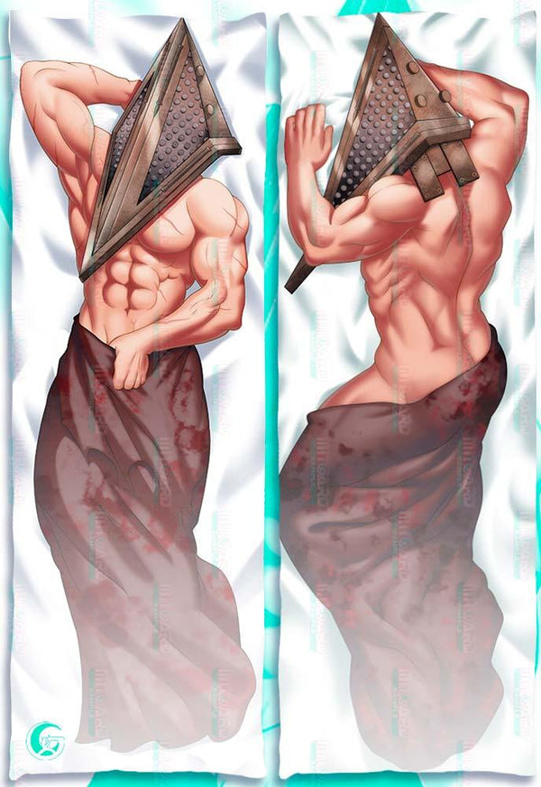 Red Pyramid Thing Dakimakura Body pillow case